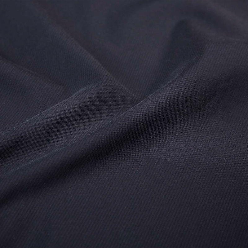 Hieno Wales hammastikku-tehoste Nylon Warp Knit Fabric